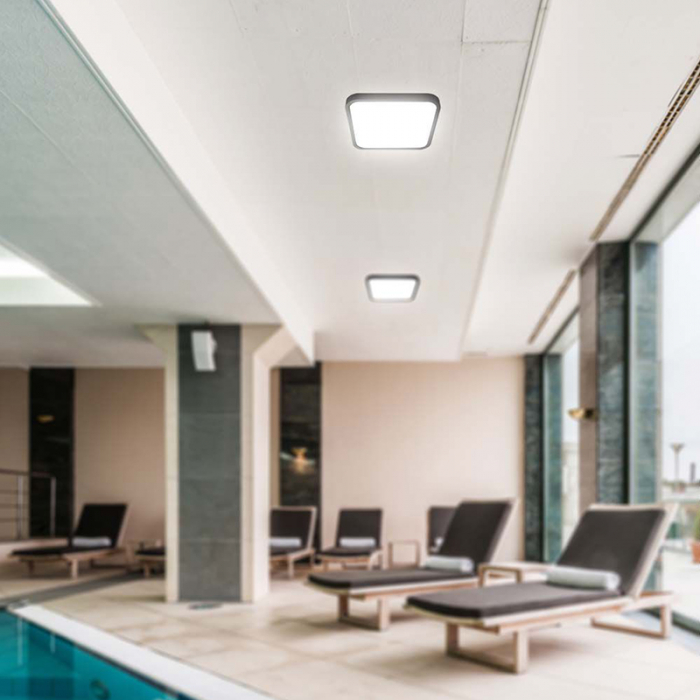 Plafoniera LED 24W 4000K IP44 - negru SKU-76461 [9]