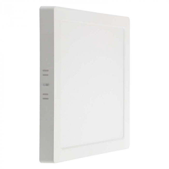 PLAFONIERA LED 24W 6500K ALB RECE - ALB [2]