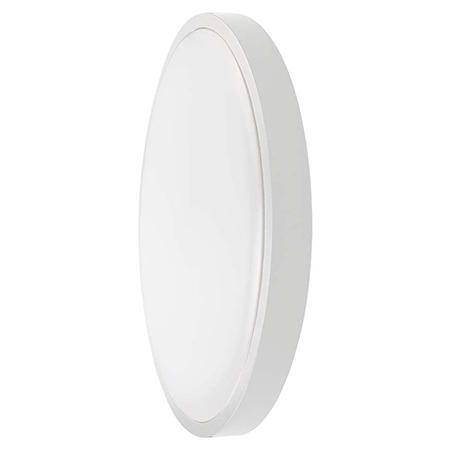 Plafonieră led 24w IP44 6500k alb rece - alb [1]