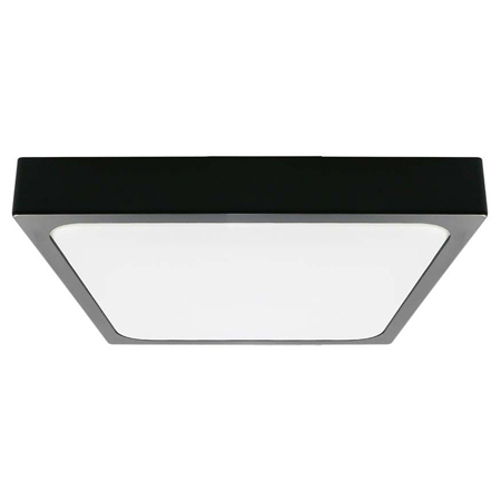 Plafonieră led 24w IP44 cu senzor 4000k alb neutru - negru [1]