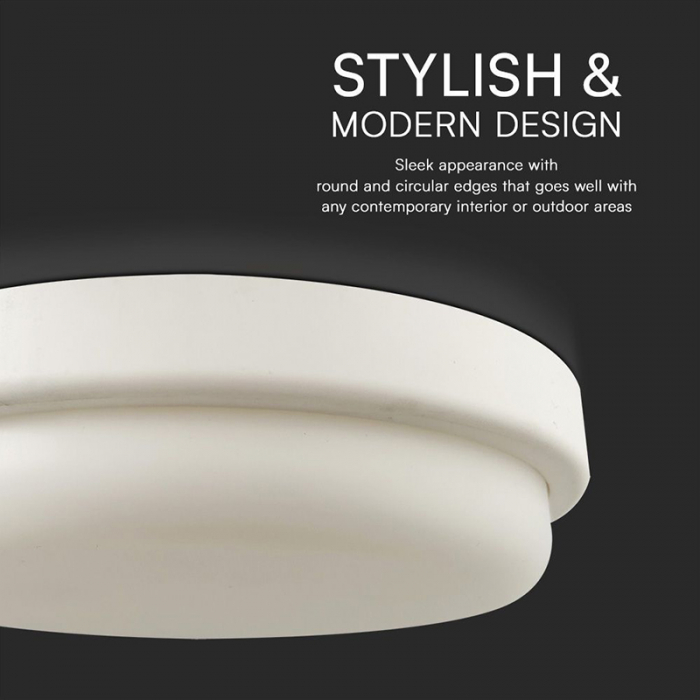 Plafoniera LED, 24W, IP54, 4000K, V-TAC, SKU-23597 [5]