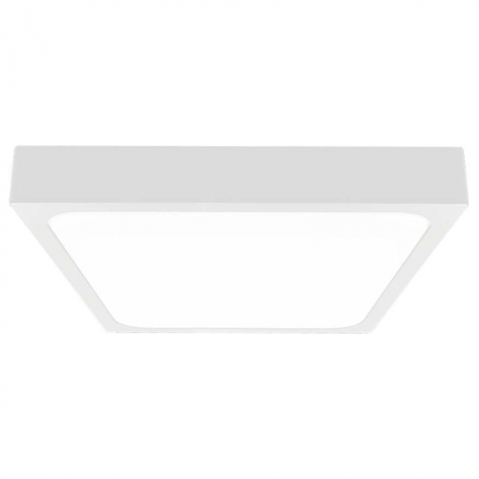 Plafonieră led 30w IP44 cu senzor 4000k alb neutru - alb [2]