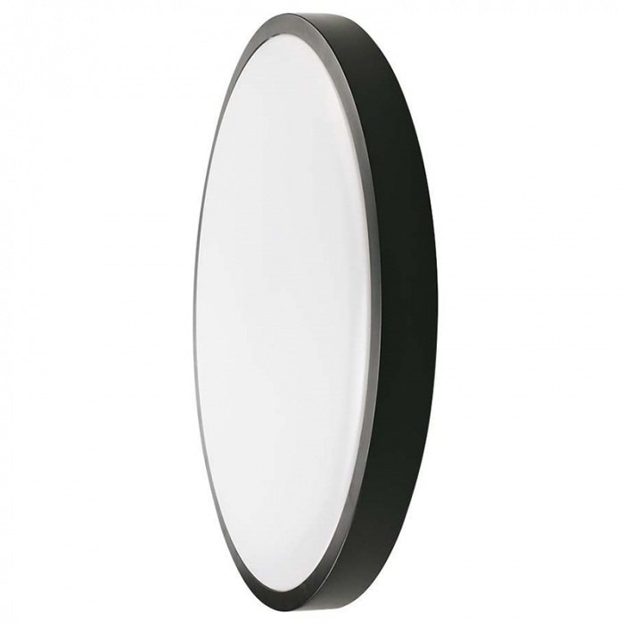 Plafonieră led 30w IP44 cu senzor 4000k alb neutru - negru [2]