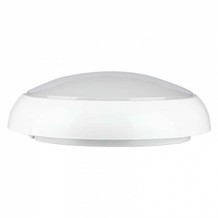 Plafoniera LED cu emergenta si senzor 8W/16W/20W (3in1 3000k-4000k-6500k)  IP65 alb IK08 V-TAC SKU-812-24 [11]