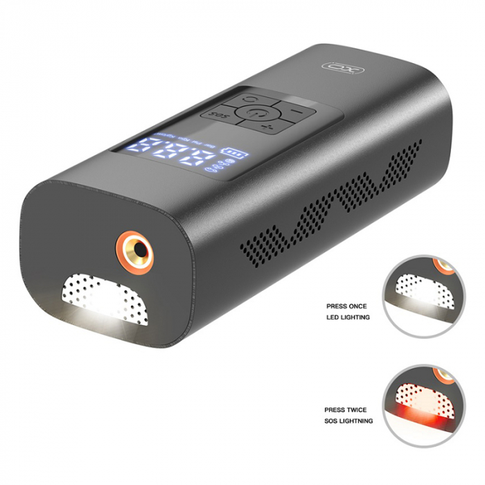 POMPA DE AER PORTABILA CU ACUMULATOR 6000MAH [5]