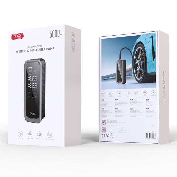POMPA PORTABILA UNIVERSALA WIRELESS 5000MAH [3]