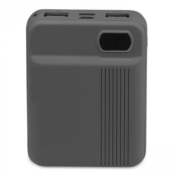 POWER BANK 10000MAH 2.1A - GRI [4]