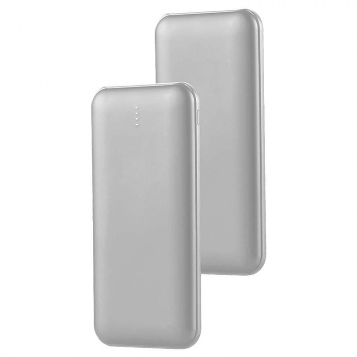 POWER BANK 10000MAH CU CABLU 30CM TIP C - ARGINTIU [3]
