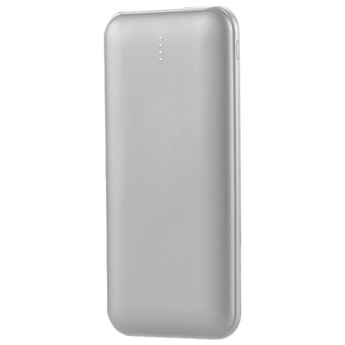 POWER BANK 10000MAH CU CABLU 30CM TIP C - ARGINTIU [2]
