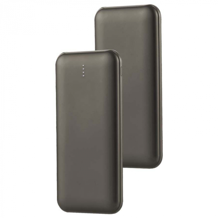 POWER BANK 10000MAH CU CABLU 30CM TIP C - GRI ANTRACIT [3]