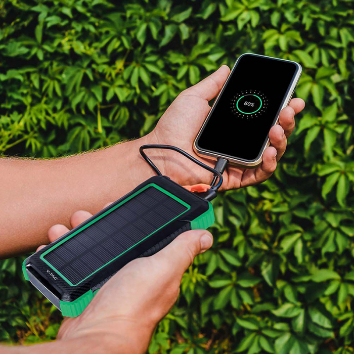POWER BANK 10000MAH CU INCARCARE SOLARA [10]