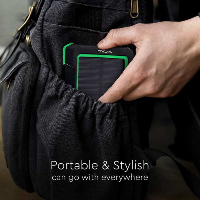 POWER BANK 10000MAH CU INCARCARE SOLARA [6]