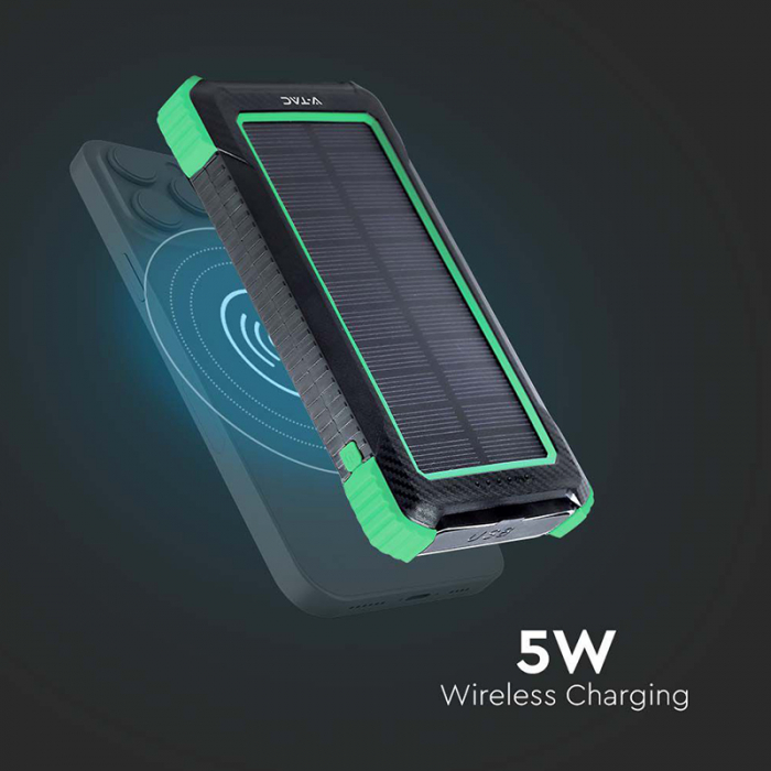 POWER BANK 10000MAH CU INCARCARE SOLARA [5]