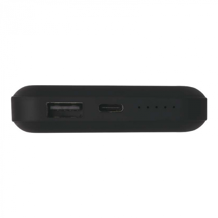 POWER BANK 10000MAH CU INEL MAGNETIC INCARCARE WIRELESS - NEGRU [9]