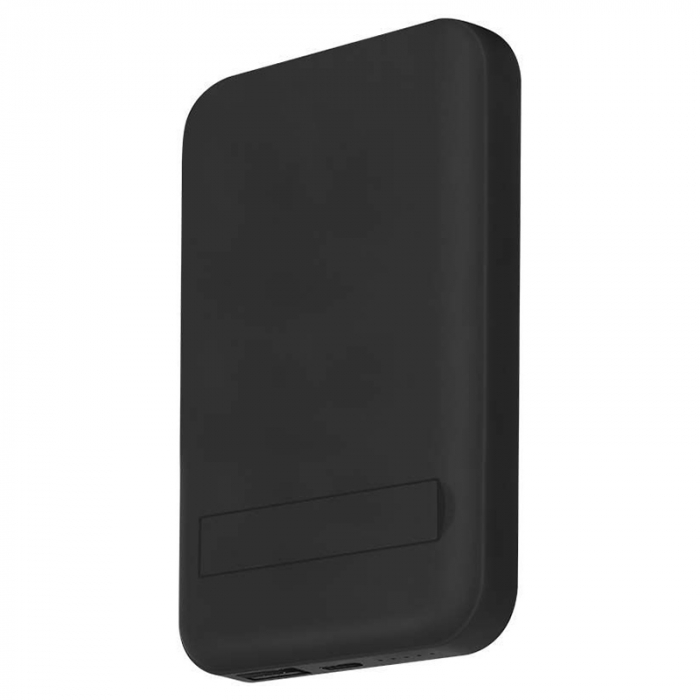 POWER BANK 10000MAH CU INEL MAGNETIC INCARCARE WIRELESS - NEGRU [8]