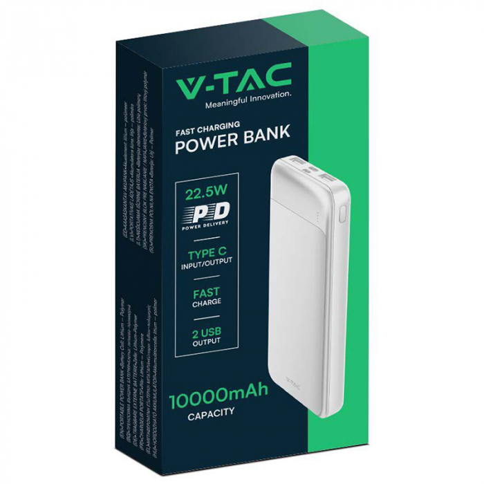 POWER BANK 10000MAH FAST CHARGE - ALB [3]