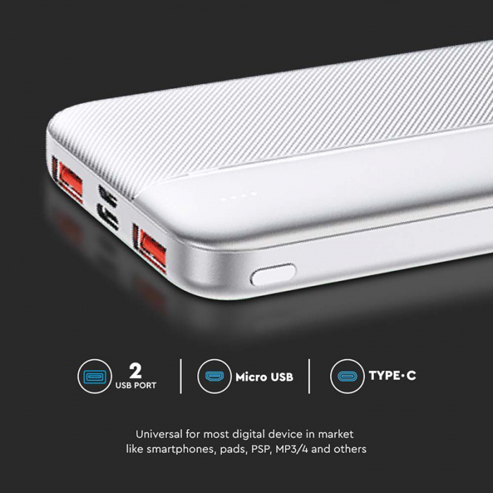 POWER BANK 10000MAH FAST CHARGE - ALB [6]