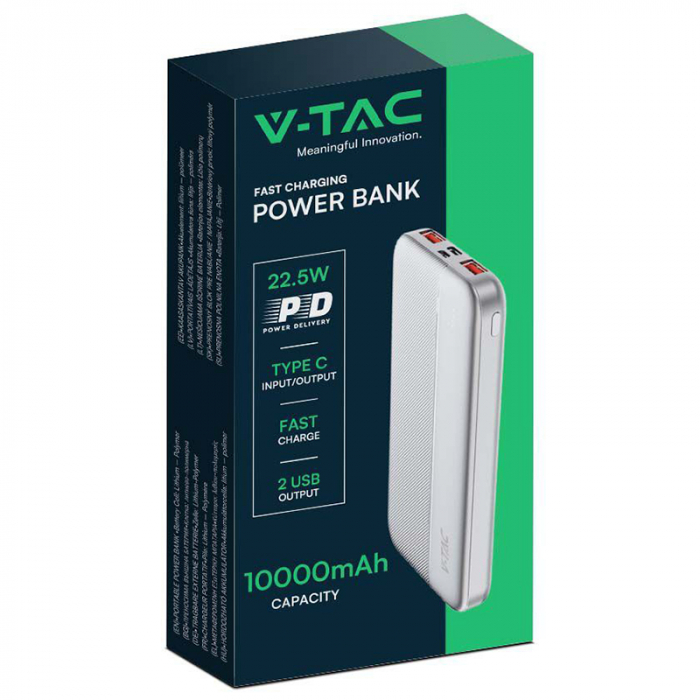 POWER BANK 10000MAH FAST CHARGE - ALB [3]