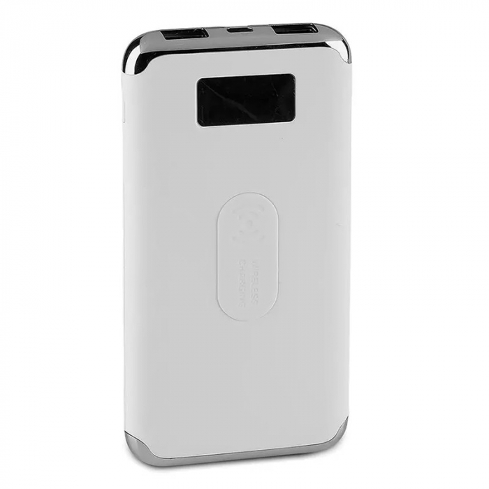 POWER BANK 10000MAH INCARCARE WIRELESS - ALB [2]