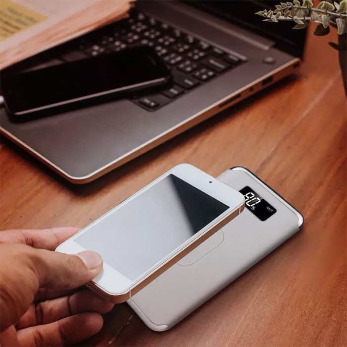 POWER BANK 10000MAH INCARCARE WIRELESS - ALB [9]