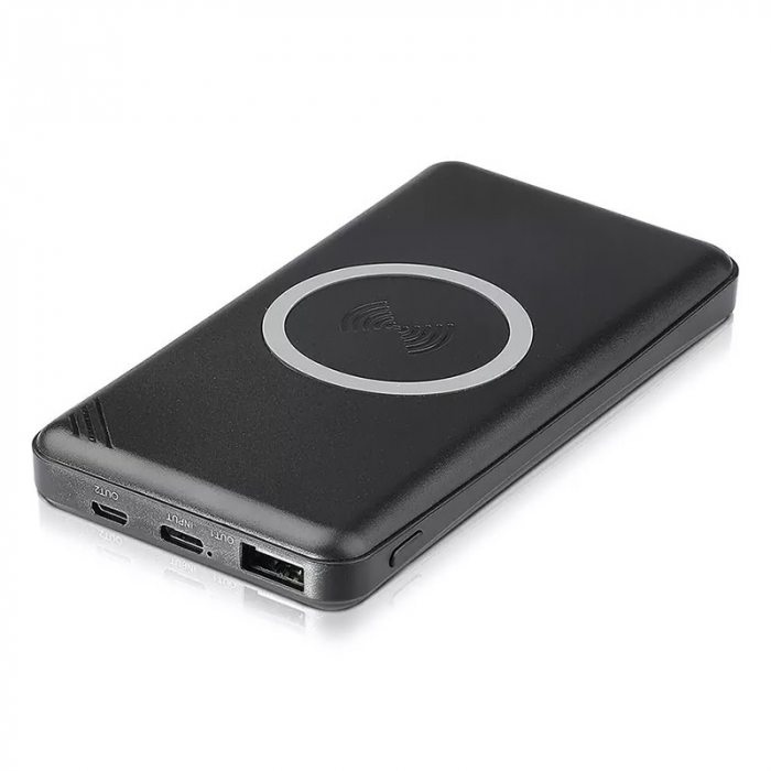 POWER BANK 10000MAH INCARCARE WIRELESS - NEGRU [3]