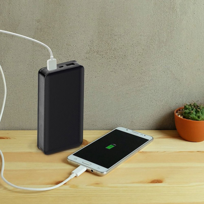 POWER BANK 20000MAH - NEGRU [10]