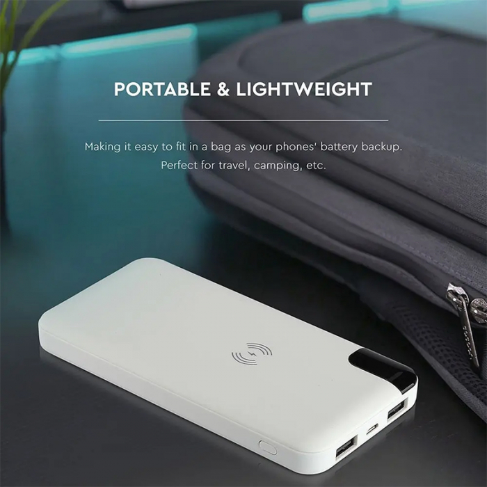 POWER BANK 8000MAH INCARCARE WIRELESS - ALB [5]