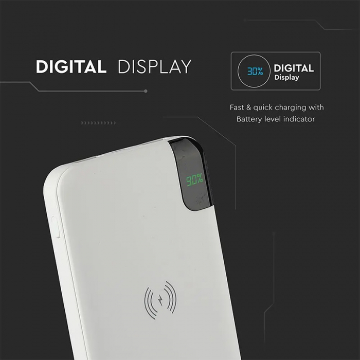 POWER BANK 8000MAH INCARCARE WIRELESS - ALB [14]