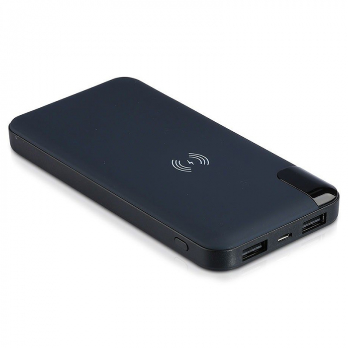 POWER BANK 8000MAH INCARCARE WIRELESS - ALBASTRU [11]
