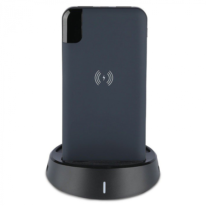 POWER BANK 8000MAH INCARCARE WIRELESS - ALBASTRU [2]