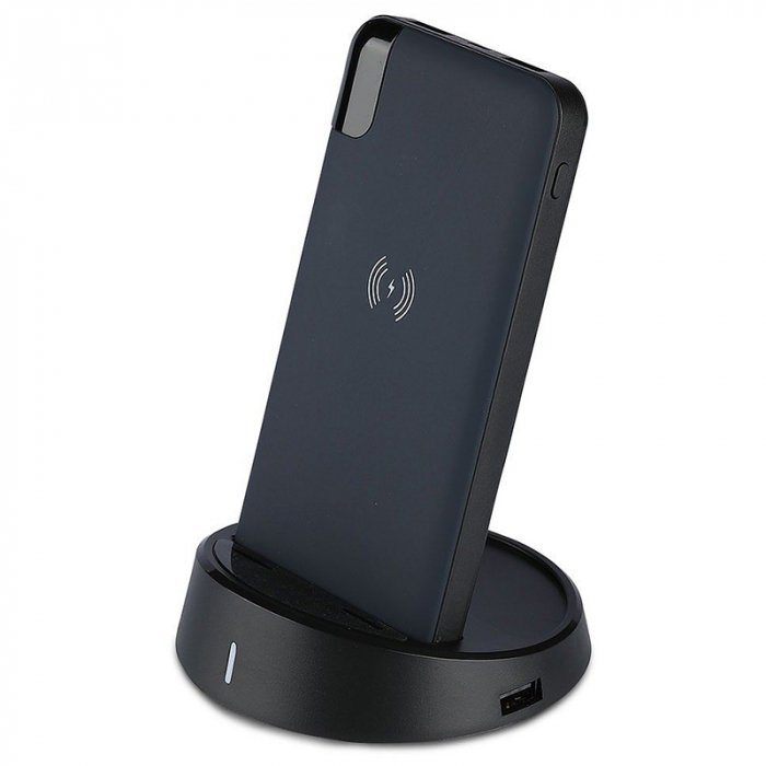 POWER BANK 8000MAH INCARCARE WIRELESS - ALBASTRU [9]
