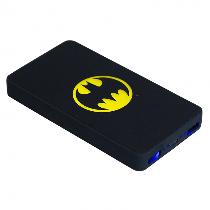 POWER BANK FAST CHARGE 6000MAH LOGO BATMAN [2]