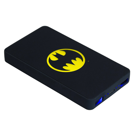 POWER BANK FAST CHARGE 6000MAH LOGO BATMAN [1]