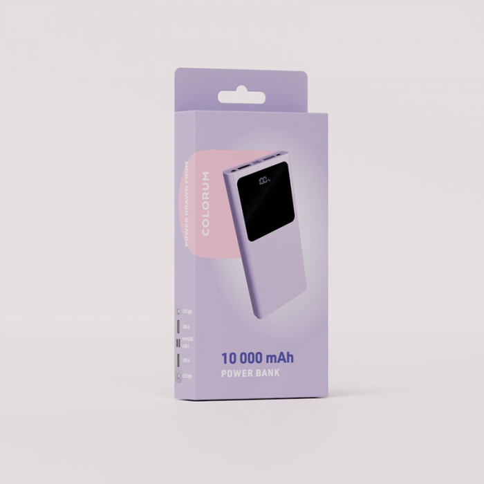 POWER BANK PD + QC 10000MAH - LAVANDA [4]