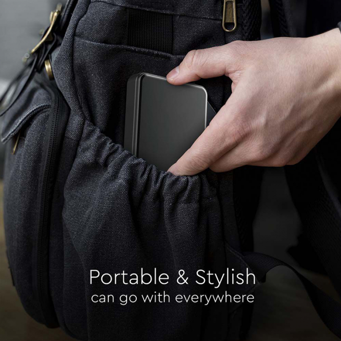 POWER BANK ULTRA SLIM 10000MAH WIRELESS FAST CHARGING [6]