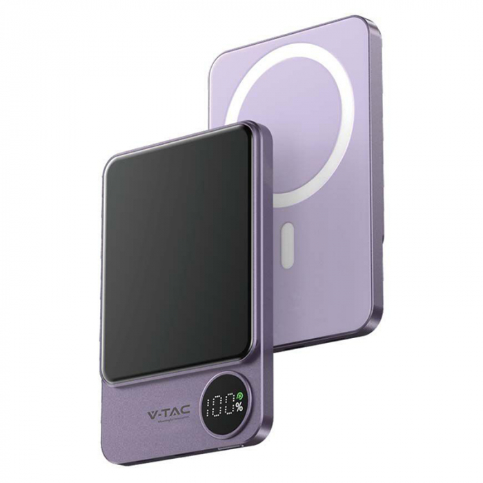 POWER BANK ULTRA SLIM 5000MAH WIRELESS FAST CHARGING [2]