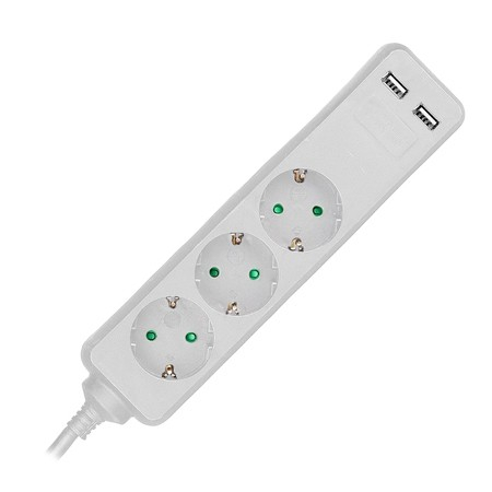PRELUNGITOR 3 CAI + 2USB 1.5M(3G1.5MM2) ALB [1]