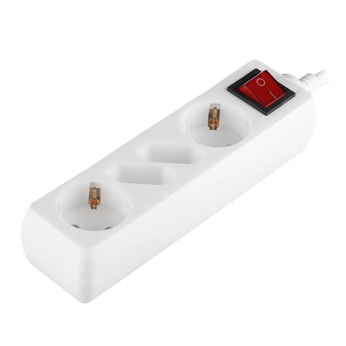 PRELUNGITOR 4 CAI CU INTRERUPATOR 1.5M( 3G1.5MM2) ALB [3]