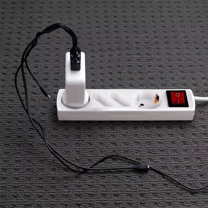PRELUNGITOR 4 CAI CU INTRERUPATOR 1.5M( 3G1.5MM2) ALB [7]
