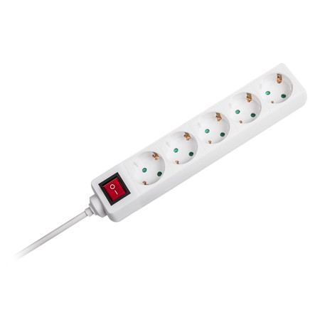 PRELUNGITOR 5 CAI CU INTRERUPATOR 1.5M( 3G1.5MM2) ALB [1]