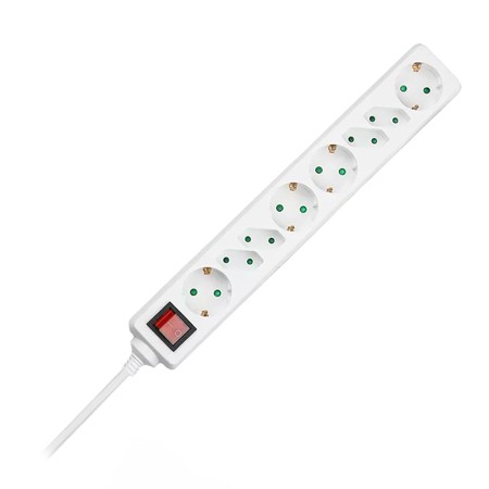 PRELUNGITOR 8 CAI CU INTRERUPATOR 1.5M( 3G1.5MM2) - ALB [1]