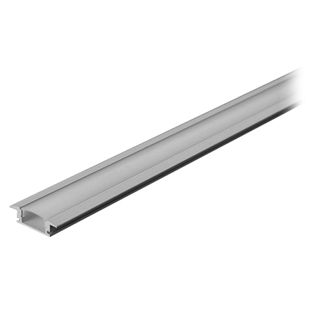 Profil Aluminiu Încastrat Bandă LED, Alb, 2m, 24.7x7mm – V-TAC 3368 [4]