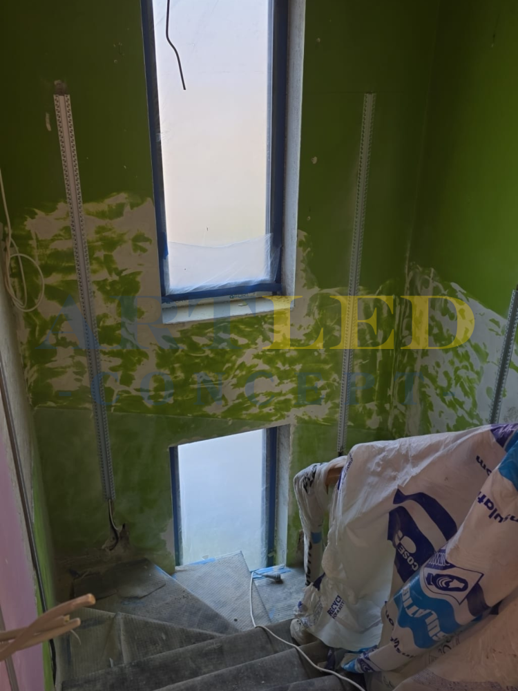 Profil aluminiu pentru banda LED incastrat pentru rigips/tencuiala/sub decorativa, 2M IP20 V-TAC 3359 [7]