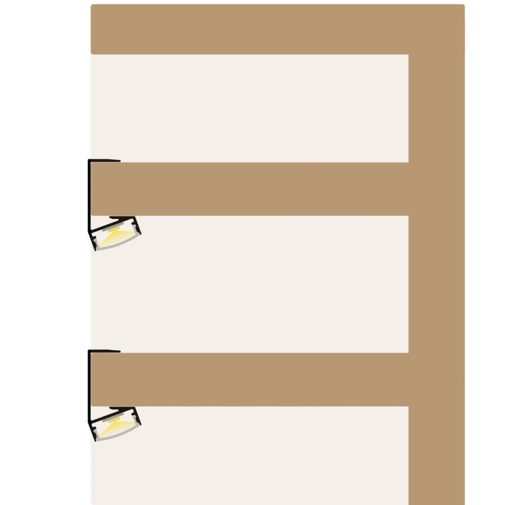 Profil  banda led pentru mobila 2 metri [3]