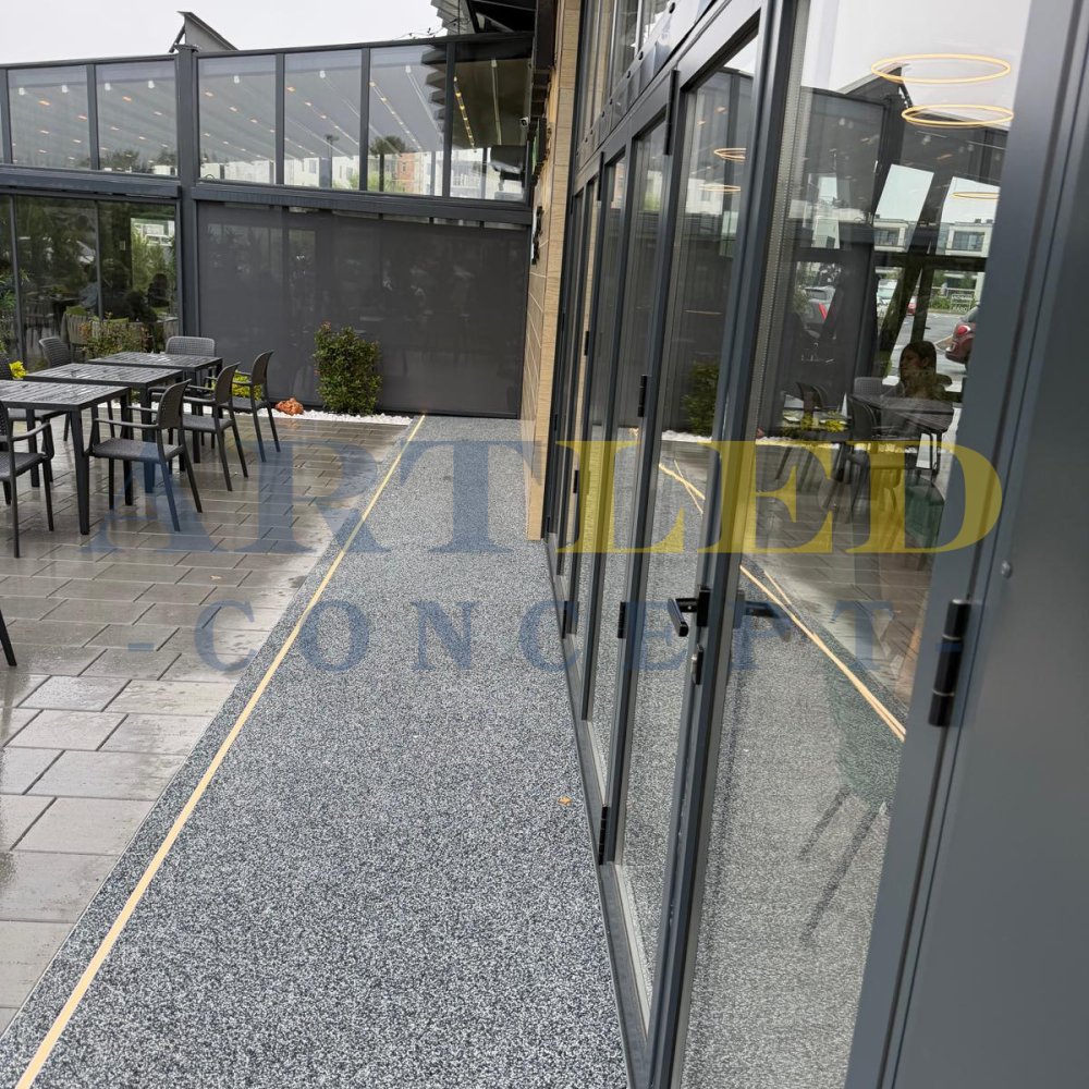 Profil LED încastrat pardoseală 2m aluminiu [2]