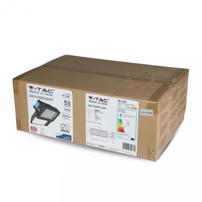 Proiector led 250w driver meanwell 4000k V-tac [6]