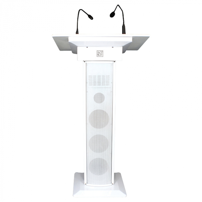 PUPITRU CONFERINTA 60W + MICROFOANE CONFERINTA - ALB [2]