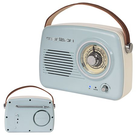 RADIO FM PORTABIL NOSTALGIA 15W CU FUNCTIE BLUETOOTH/AUX [1]
