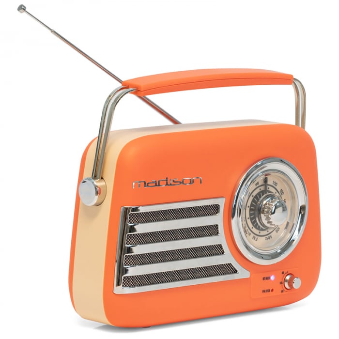 RADIO FM PORTABIL NOSTALGIA 30W CU FUNCTIE OR-MAT [3]