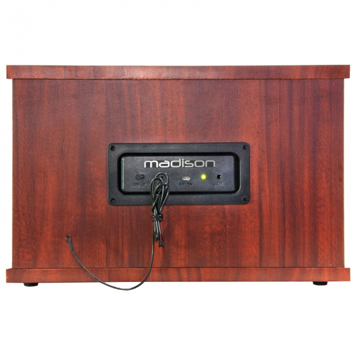 Radio Retro Lemn, FM, Bluetooth, Acumulator, Madison [5]